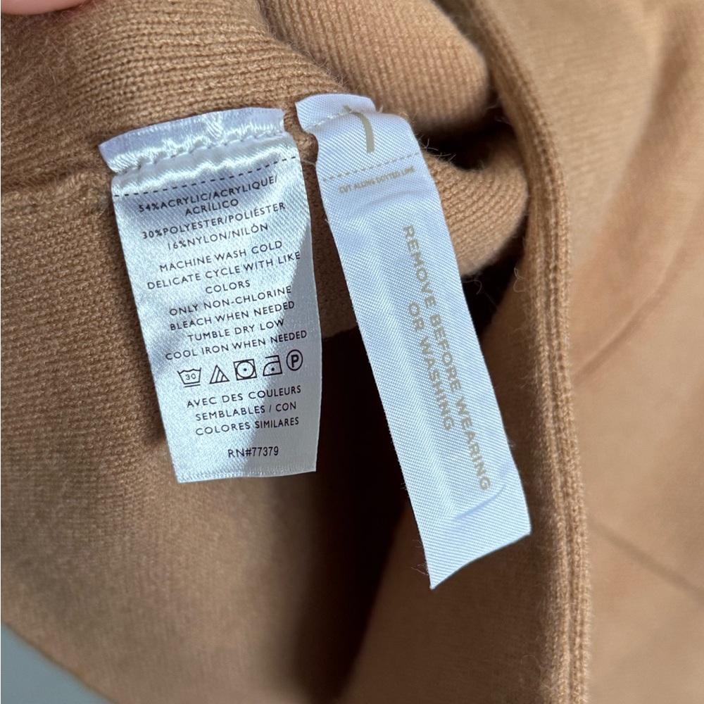 Ann Taylor Camel Blazer Jacket XL NWT - Picture 6 of 6